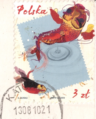poland-fish-stamp